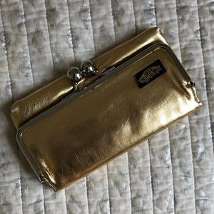 Gold Clutch Wallet
